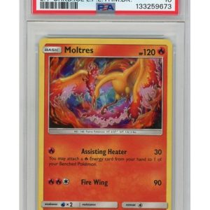 Moltres Cracked Ice Holo 38/214 PSA 10