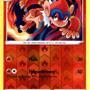 Monferno - 25/172 - Reverse