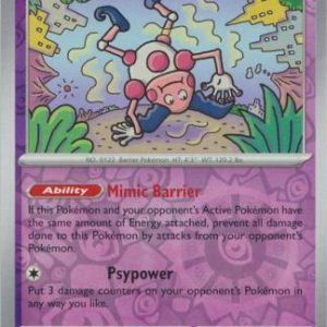 Mr. Mime - 122/165 - Reverse