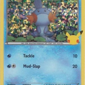 Mudkip - 19/25 (Holo) - 25 års jubilæum - McDonald's Promo - Pokemon McDonald's Collection 2021