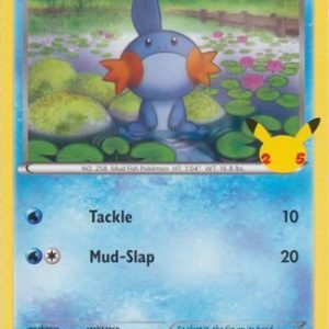 Mudkip - 19/25 (Non Holo) - 25 års jubilæum - McDonald's Promo - Pokemon McDonald's Collection 2021
