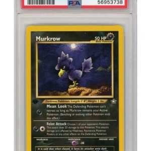 Murkrow 24/111 1st Edition PSA 9