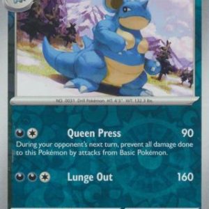 Nidoqueen - 031/165 - Reverse