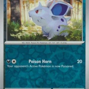 Nidoran &female; - 029/165 - Reverse