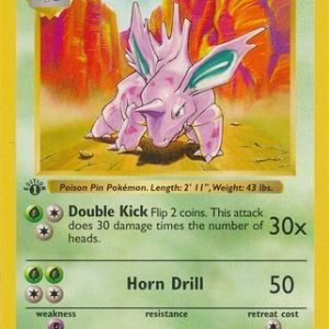 Nidorino - 37/102 - 1st Edition