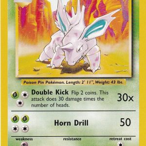 Nidorino - 37/102 - 4th Print