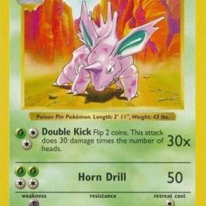 Nidorino - 37/102 - Shadowless