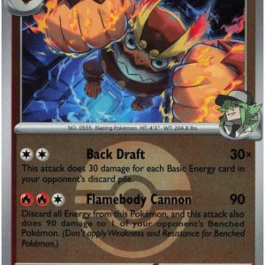 N's Darmanitan - 033/217 - Reverse (Poke Ball)