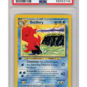Octillery 34/64 1st Edition PSA 9