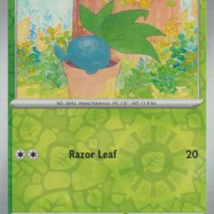 Oddish - 043/165 - Reverse