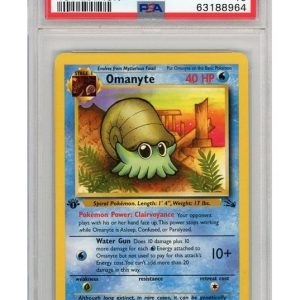 Omanyte 52/62 1st Edition PSA 10