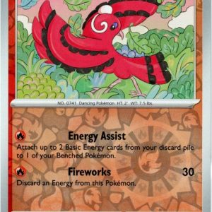 Oricorio - 26/191 - Reverse
