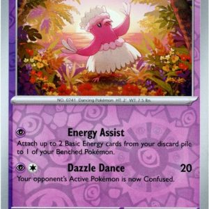 Oricorio - 89/191 - Reverse