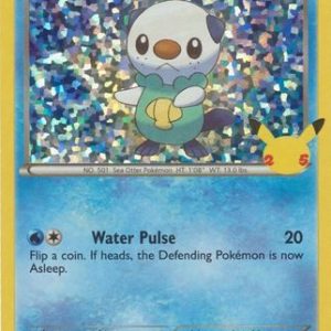 Oshawott - 21/25 (Holo) - 25 års jubilæum - McDonald's Promo - Pokemon McDonald's Collection 2021