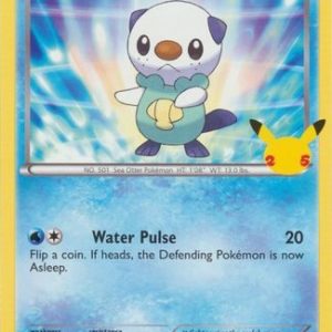Oshawott - 21/25 (Non Holo) - 25 års jubilæum - McDonald's Promo - Pokemon McDonald's Collection 2021