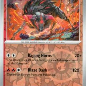 Paldean Tauros - 028/193 - Reverse