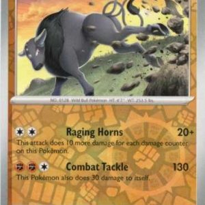 Paldean Tauros - 108/193 - Reverse