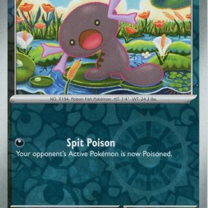 Paldean Wooper - 126/197 - Reverse