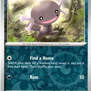 Paldean Wooper - 128/193 - Reverse