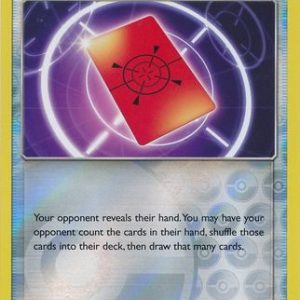 Peeking Red Card - 97/111 - Reverse