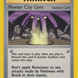 Pewter City Gym - 115/132 - 1st Edition