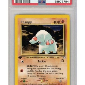 Phanpy 43/111 1st Edition PSA 9