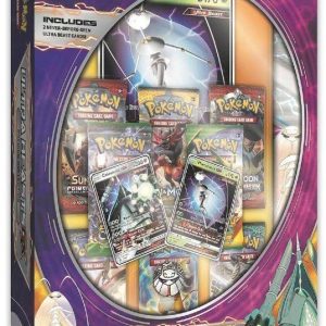 Pheromosa & Celesteela Ultra Beasts GX Premium Collection.