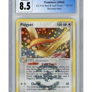 Pidgeot 10/112 Reverse Foil CGC 8.5