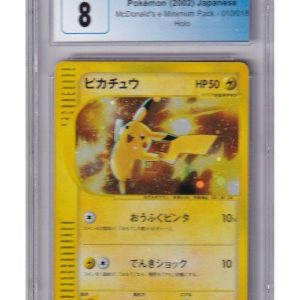 Pikachu 010/018 CGC 8