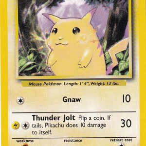Pikachu - 58/102 - 4th Print