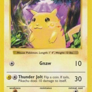 Pikachu - 58/102 - Shadowless