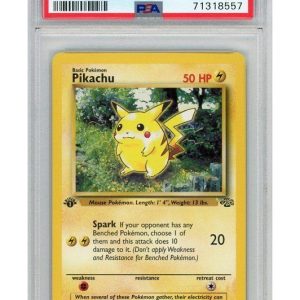 Pikachu 60/64 1st Edition PSA 9