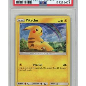Pikachu Cracked Ice Holo 28/73 PSA 9