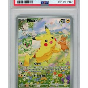 Pikachu SVP088 PSA 8