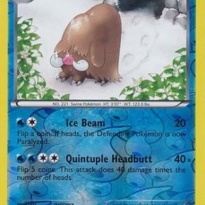 Piloswine - 27/135 - Reverse