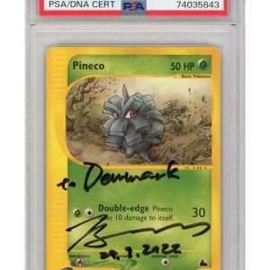 Pineco (signeret af Midori Harada AUTO 9) 86/144 PSA 5