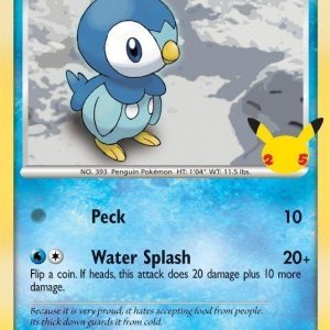 Piplup - 93/130 - 25 års jubilæum - JUMBOkort