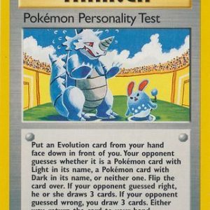 Pokémon Personality Test - 102/105 - 1st Edition