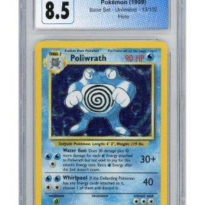 Poliwrath 13/102 CGC 8.5