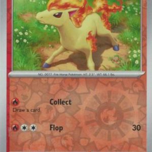 Ponyta - 077/165 - Reverse