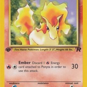 Ponyta - 64/82 - 1st Edition