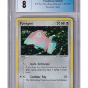 Porygon 47/112 Reverse Foil CGC 8
