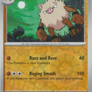 Primeape - 057/165 - Reverse