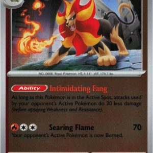 Pyroar - 024/132 - Reverse