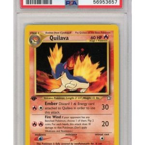 Quilava 46/111 1st Edition PSA 9