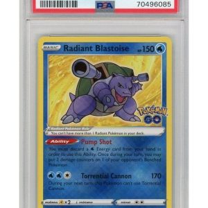 Radiant Blastoise 018/078 PSA 9
