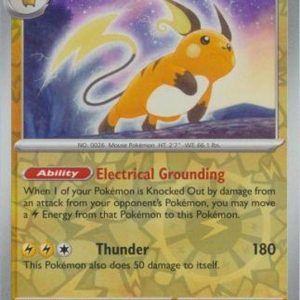 Raichu - 019/091 - Reverse