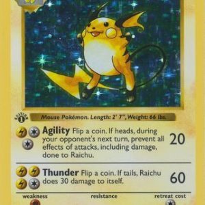 Raichu - 14/102 - 1st Edition (Holo)