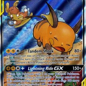 Raichu & Alolan Raichu GX - 221/236