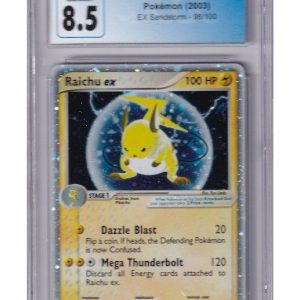 Raichu ex 98/100 CGC 8.5